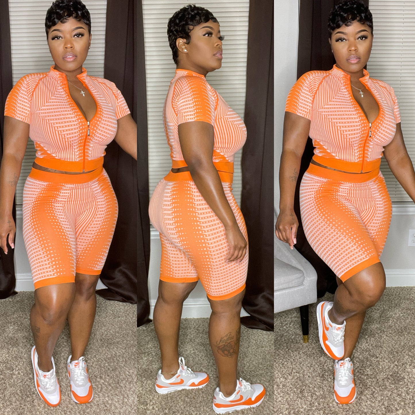 Orange Sporty Set