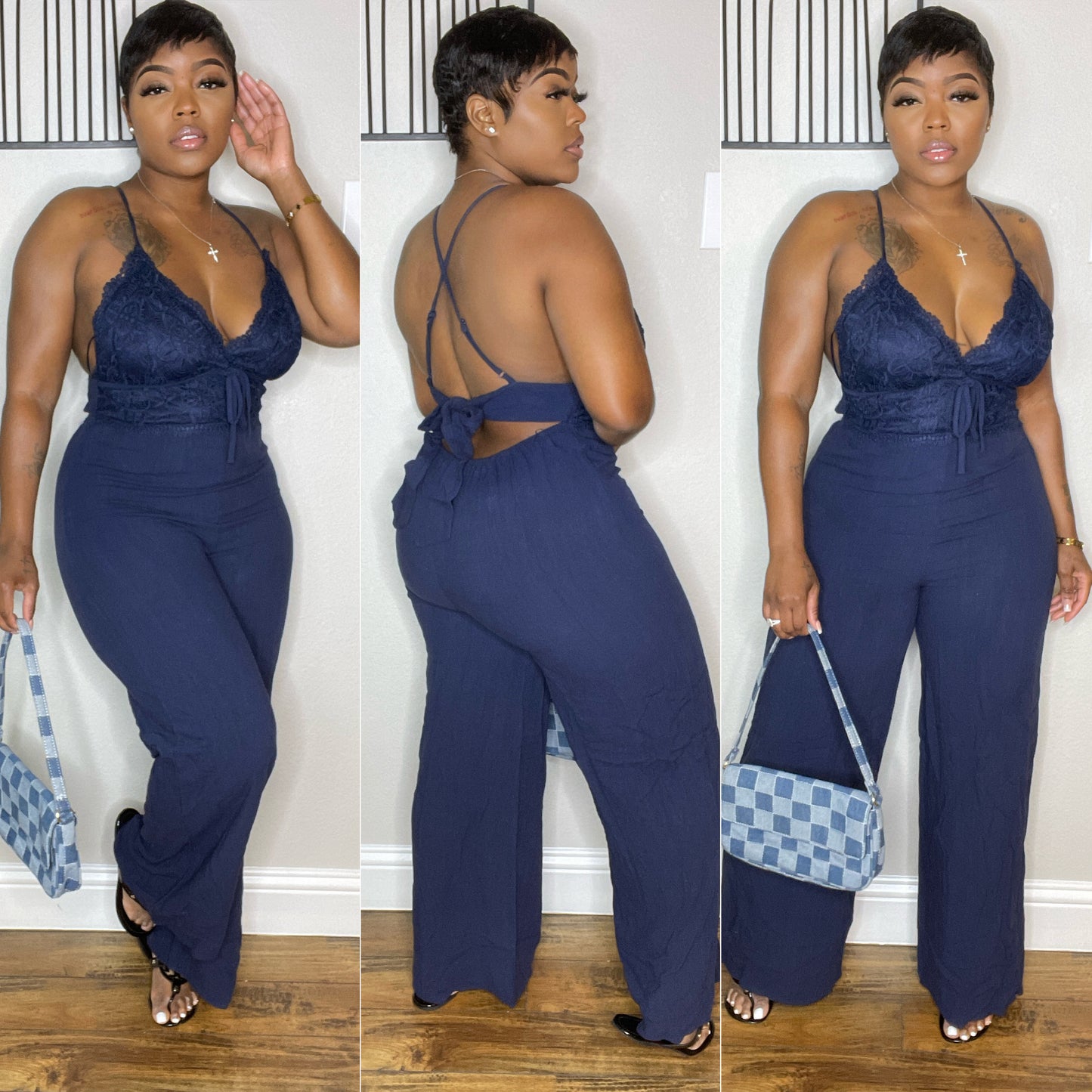 Dolly Jumpsuit Blue