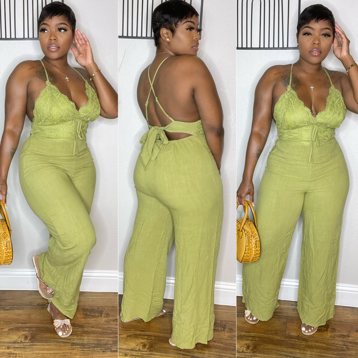 Dolly Jumpsuit Green